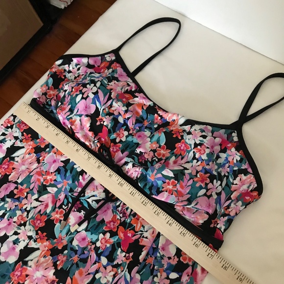 SWIM SOLUTIONS Swimdress One Piece Pink Floral Women’s Plus Size 18 - Picture 13 of 16